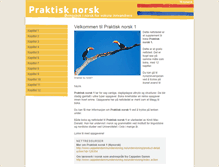 Tablet Screenshot of praktisknorsk1.cappelendamm.no