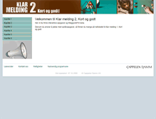 Tablet Screenshot of klarmelding2kortoggodt.cappelendamm.no