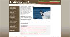Desktop Screenshot of praktisknorsk2.cappelendamm.no