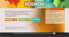 Desktop Screenshot of kosmos.cappelendamm.no