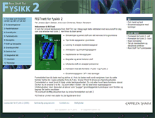 Tablet Screenshot of fysikk2.cappelendamm.no