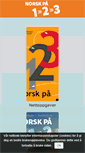 Mobile Screenshot of norsk123.cappelendamm.no