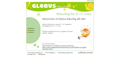 Desktop Screenshot of globus-naturfag.cappelendamm.no