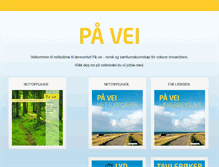 Tablet Screenshot of pavei.cappelendamm.no