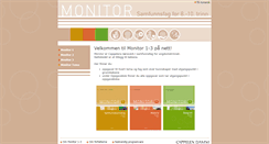 Desktop Screenshot of monitor.cappelendamm.no