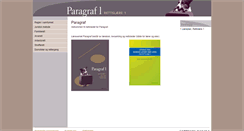 Desktop Screenshot of paragraf1.cappelendamm.no