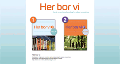 Desktop Screenshot of herborvi.cappelendamm.no