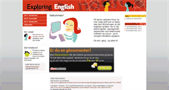 Desktop Screenshot of exploringenglish.cappelendamm.no