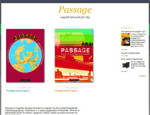 Tablet Screenshot of passage.cappelendamm.no