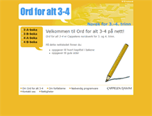 Tablet Screenshot of ordforalt3-4.cappelendamm.no