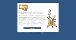 Desktop Screenshot of flex.cappelendamm.no