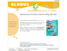 Tablet Screenshot of globus-samfunnsfag-nynorsk.cappelendamm.no