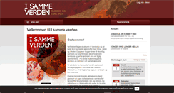 Desktop Screenshot of isammeverden.cappelendamm.no