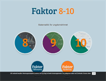 Tablet Screenshot of faktor.cappelendamm.no